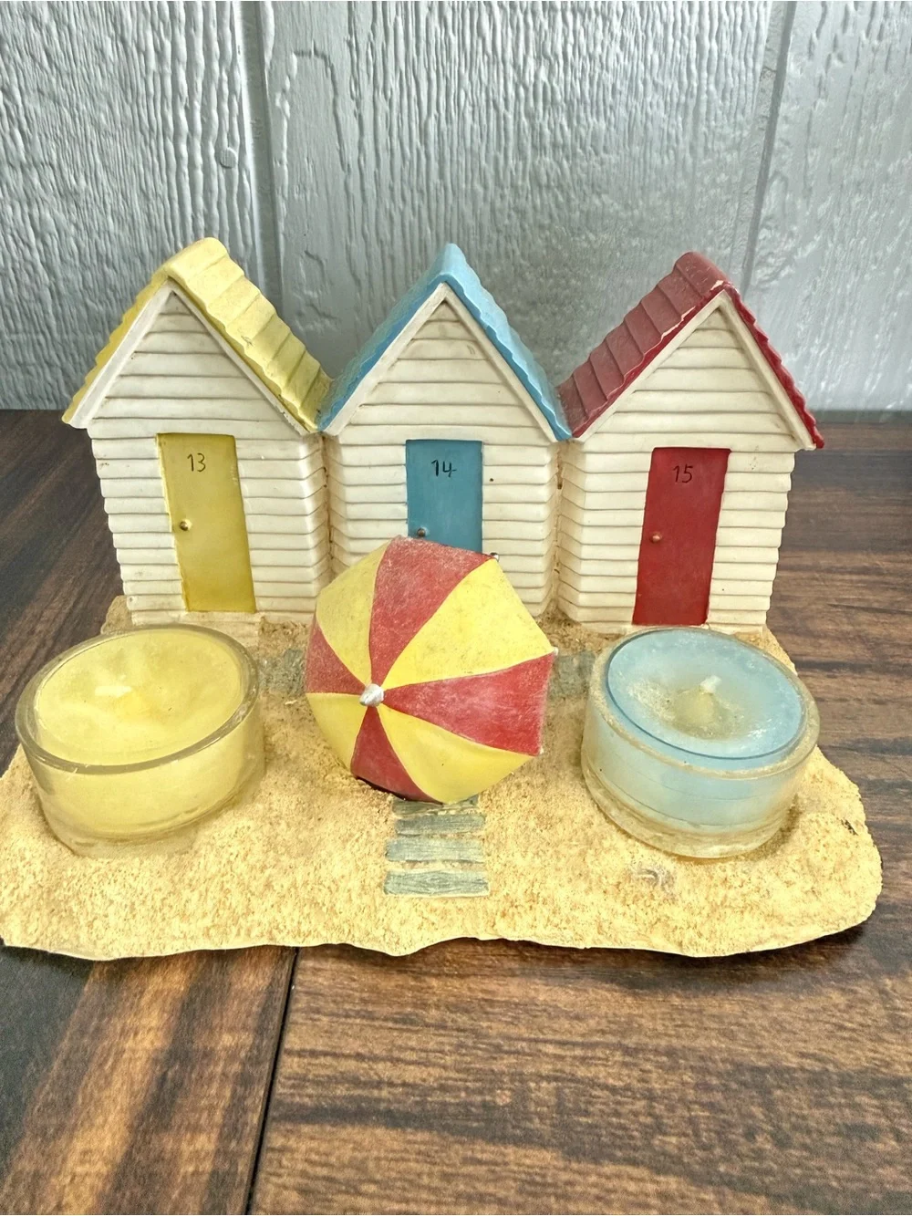 Yankee Candle coastal shelves